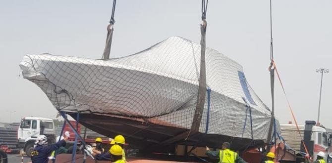 ATLAS Handles Smooth Delivery of Boat in Kuwait