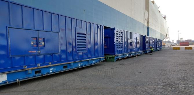 Wilhelmsen Dispatches Power Generation Equipment to the USA