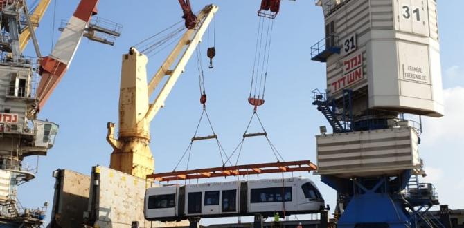 Kamor Handles Another Delivery for Tel Aviv Railway Project