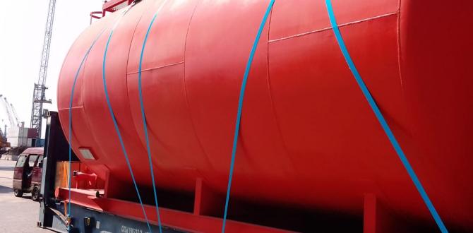 First Global Logistics with Transport of OOG Oil Tanks