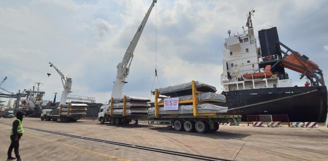 Cuchi Vietnam Handle Transport of OOG Steel Structures