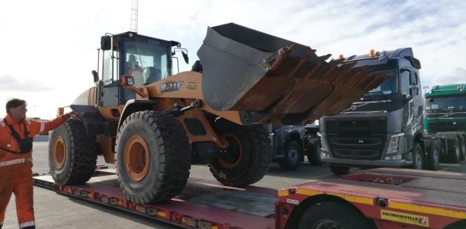 Livo Logistics with Another Shipment of Construction Machines