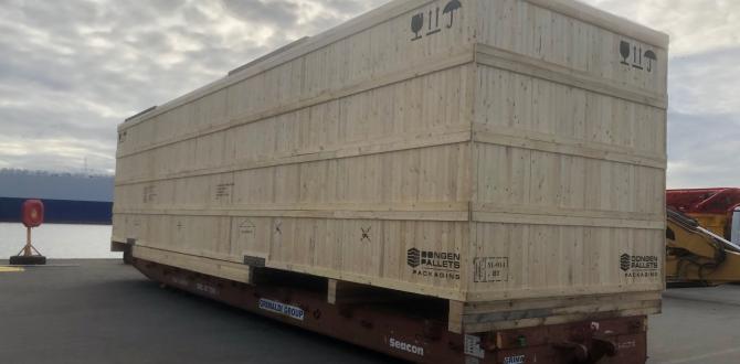 Europe Cargo Handle Shipping of Big 56tn Case