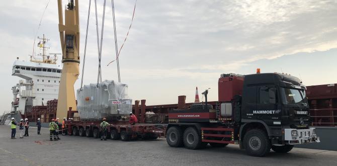 Masstrans Freight Deliver for Power Project in the UAE