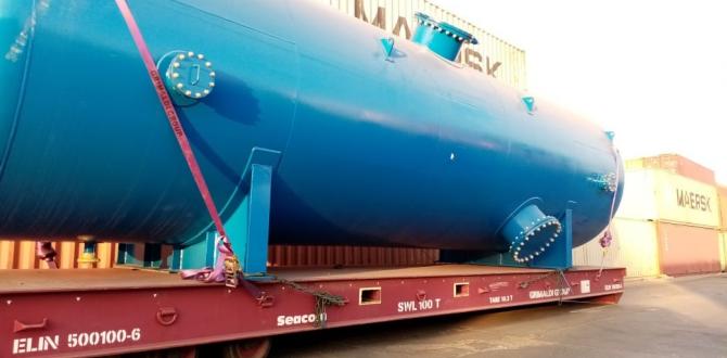 MGL Cargo Services with Shipment of 5 Oversized Tanks