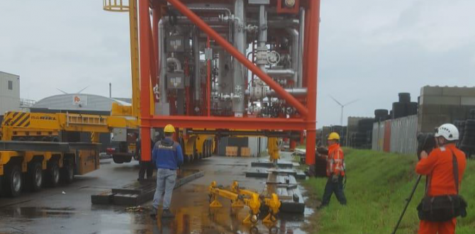 M-Star Projects Handle 'Small' Gas Module in the Netherlands