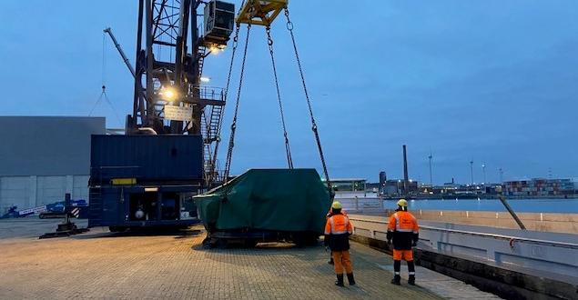 Europe Cargo Ship Crusher from Antwerp to Trois-Rivières