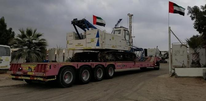 Polaris UAE Complete Successful Shipment of Crawler Cranes