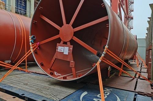 Parisi Grand Smooth Logistics with Shipment of Rotary Kiln Parts