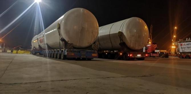 Ark Global Handle Shipping & Delivery of CO2 Storage Tanks