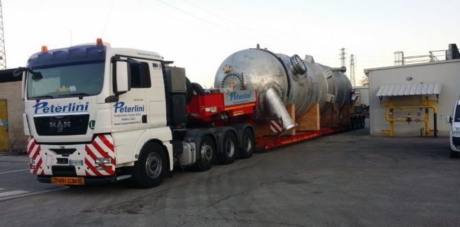 Livo Logistics with Transportation of Reactor from Italy to Belgium