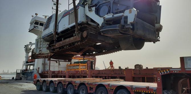 Livo Logistics Manages Shipment of Construction Equipment