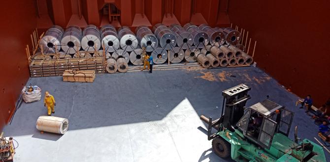 EZ Link Arranges Breakbulk Shipment of Steel Coils & Sheets