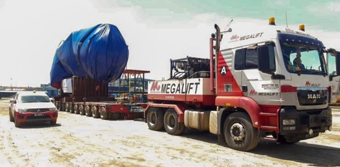 Megalift Malaysia with Transport for Oil & Gas Project in Johor