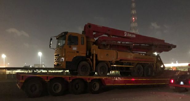 JSL Qatar & WSS UAE Handle Shipment of Construction Vehicles