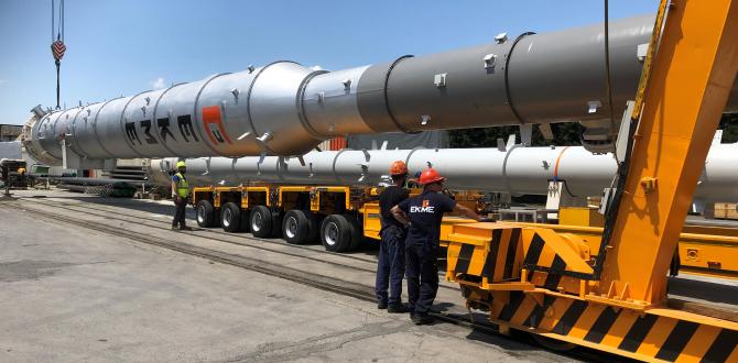 Delta Maritime Deliver Motor Oil Refinery Equipment in Greece