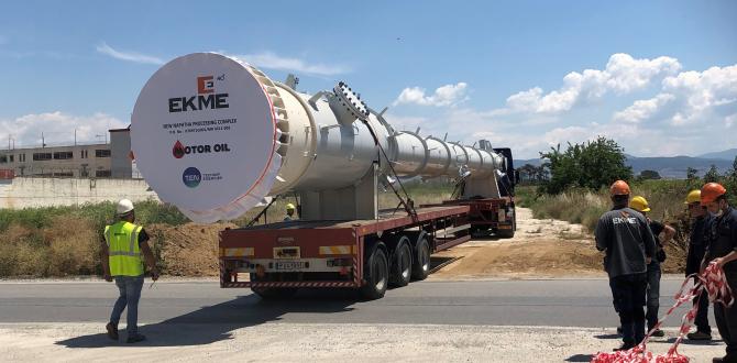 Delta Maritime Deliver Motor Oil Refinery Equipment in Greece