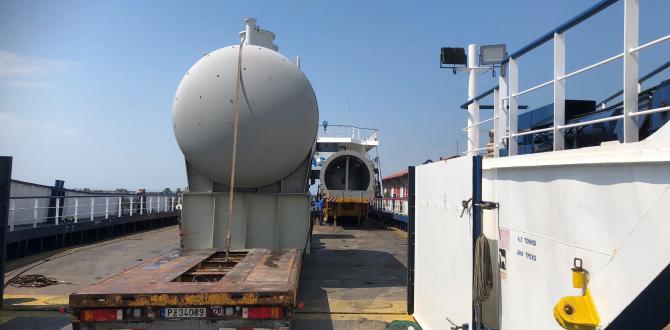 Delta Maritime Deliver Motor Oil Refinery Equipment in Greece