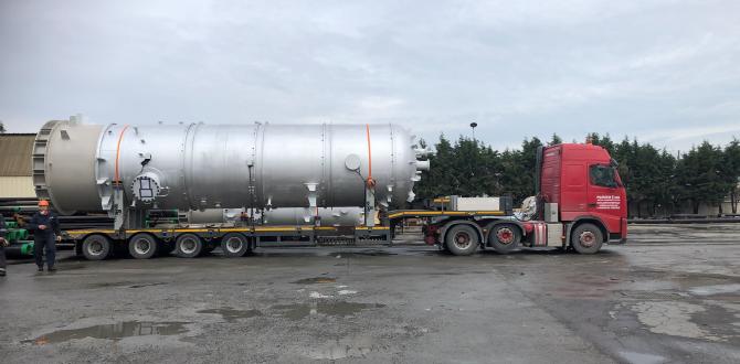 Delta Maritime Deliver Motor Oil Refinery Equipment in Greece