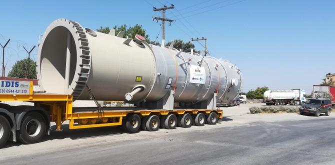 Delta Maritime Deliver Motor Oil Refinery Equipment in Greece