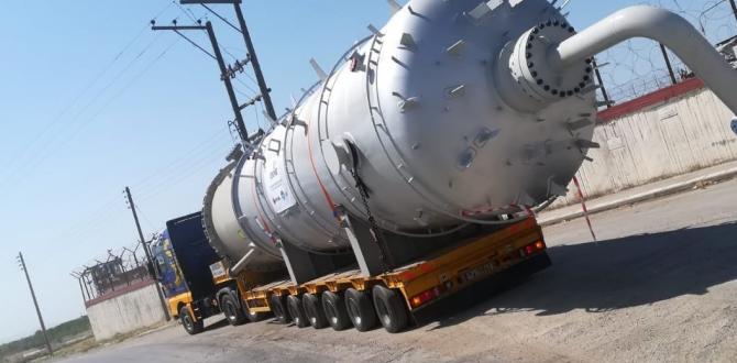 Delta Maritime Deliver Motor Oil Refinery Equipment in Greece