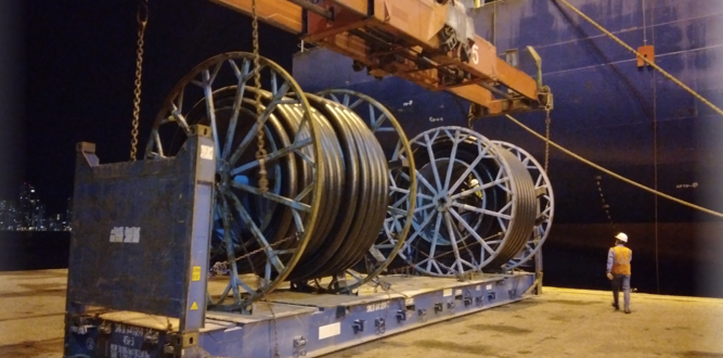 Anker Logistica Report their Latest Flexsteel Pipes Shipment