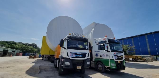 Cuchi Shipping in Vietnam Moves 4 Massive Units