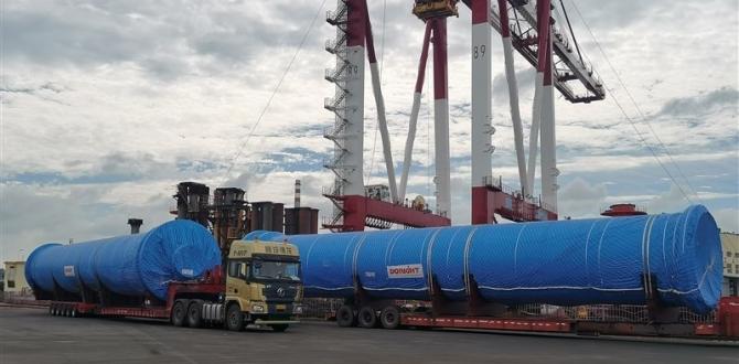 Topline Express Logistics Transport 2 Dryer Drum Shell Units