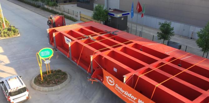 Gebrüder Weiss Complete Transport of Two Huge Floodgates