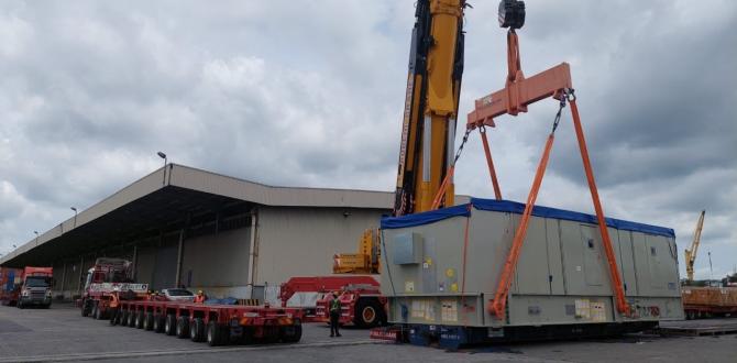 Megalift Handles Gas Turbine from Sweden to Malaysia