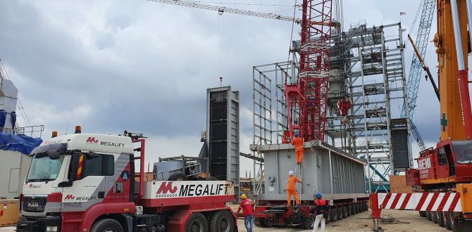 Megalift Handles Gas Turbine from Sweden to Malaysia