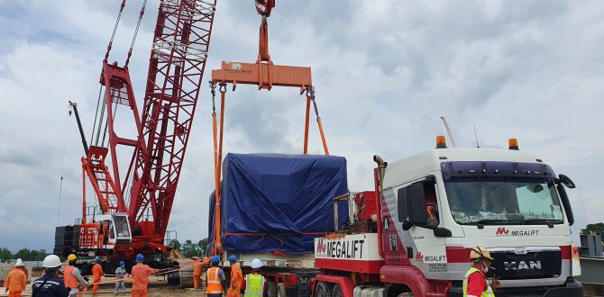 Megalift Handles Gas Turbine from Sweden to Malaysia