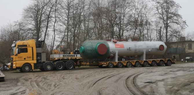 Heavy & Oversized Boilers Moved by Livo Logistics