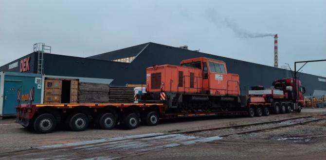 Livo Logistics Handle Delivery of Two Locomotives