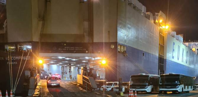 Wilhelmsen UAE Show their Strength in RORO Shipping