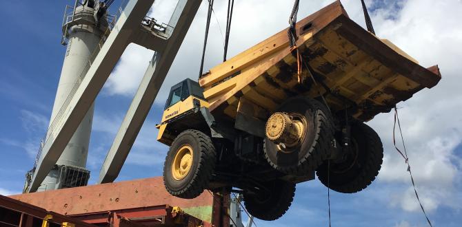 Nonpareil International Handle Challenging Export Shipment of Six Dump Trucks