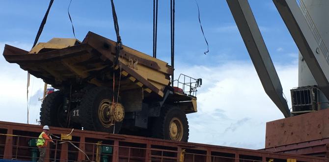 Nonpareil International Handle Challenging Export Shipment of Six Dump Trucks