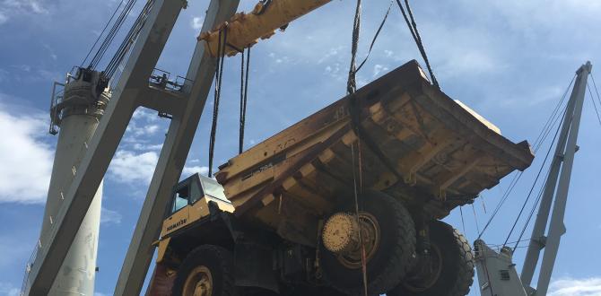 Nonpareil International Handle Challenging Export Shipment of Six Dump Trucks