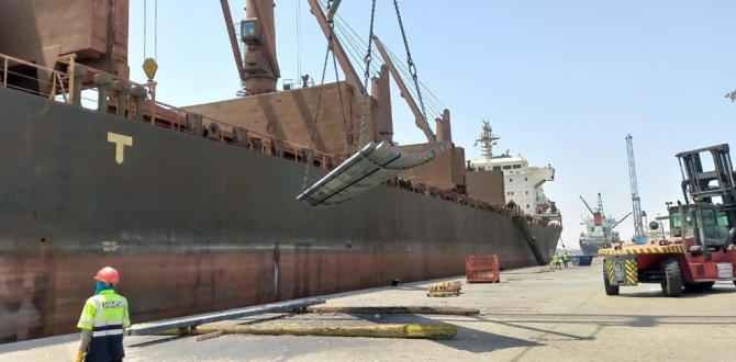 Wilhelmsen UAE Handles Shipment of Steel Billets