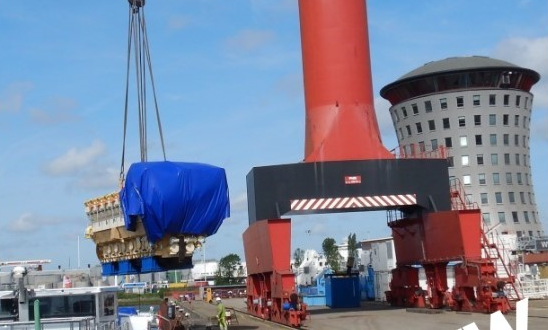 CargoCrew International Transport Engines Through Baltic Sea
