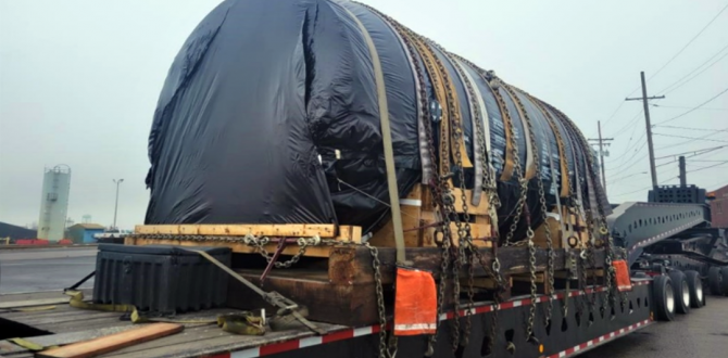 Convoy Logistics Manage Fuel Cask Cargo to Ukraine