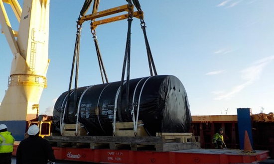 Convoy Logistics Manage Fuel Cask Cargo to Ukraine