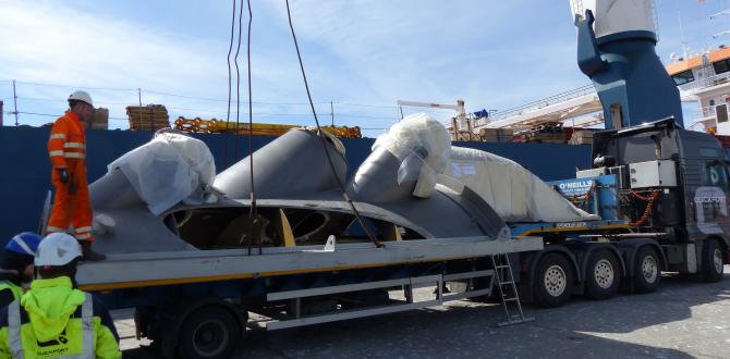 ScanMarine Estonia Deliver Cargo for Power Plant Project