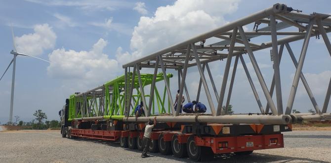 VN Projects have a Busy May with Transport of Crawler Cranes