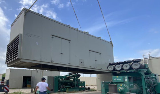 Anker Logistica Complete Genset Shipment from Houston to Cartagena