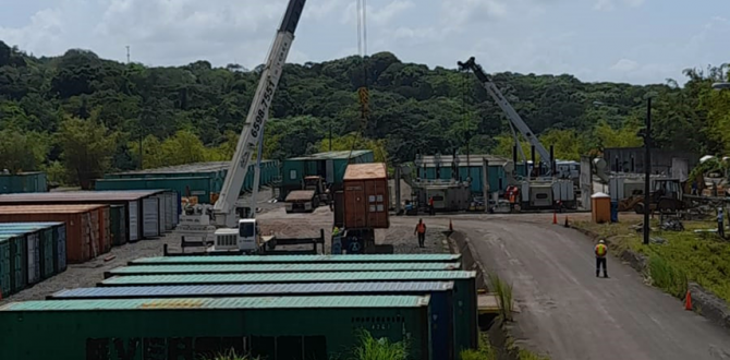 UPCARGO Dismantle Thermoelectric Plant in Panama