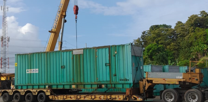 UPCARGO Dismantle Thermoelectric Plant in Panama