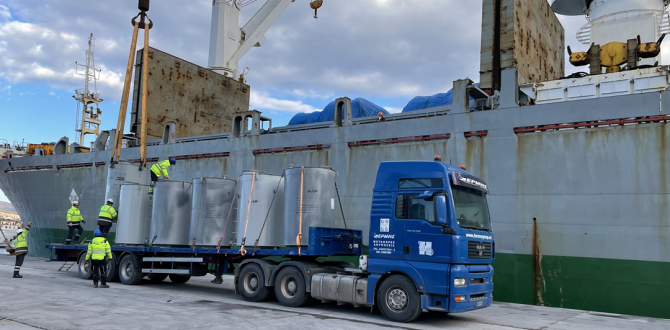 Goldair Cargo Handle Special Transformers to South Evia