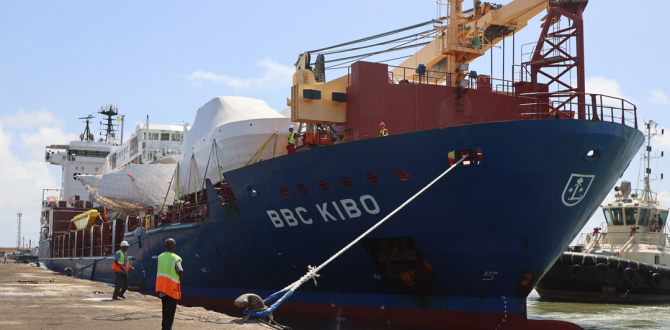 MTI Logistics Unload New Japanese Ferry