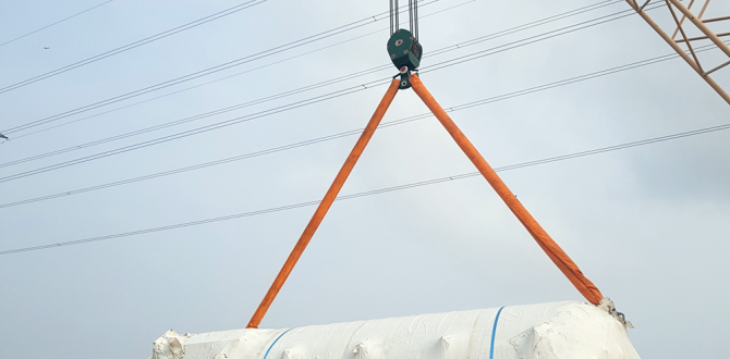 Conveyor Logistics Complete Movement of Pressure Vessels